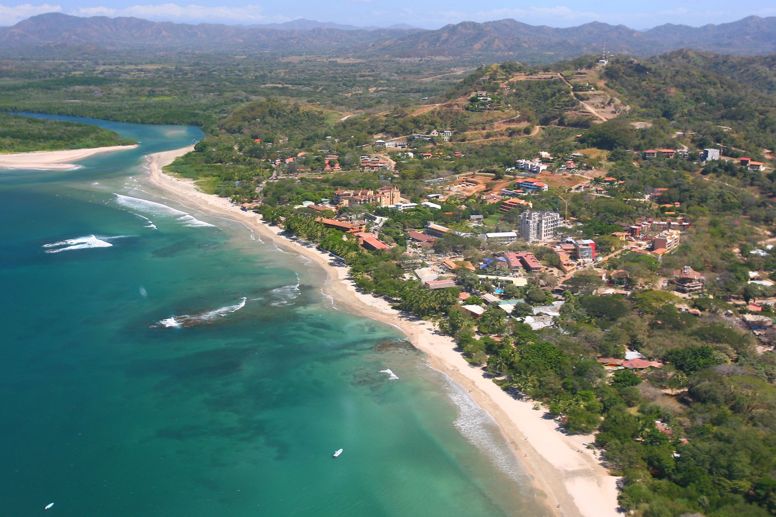 Vista costera de Tamarindo, Guanacaste